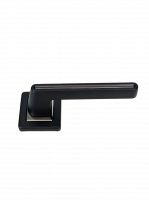 Ручка дверная TIROLLI TR-107 BB/BN(черный/черный никель)