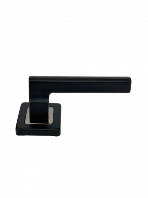 Ручка дверная TIROLLI TR-123 BB/BN (черный/черный никель)