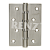 Дверная петля универ. RENZ 100мм (матовый никель) 100-4BB FH SN