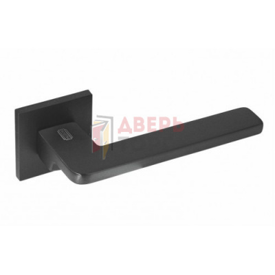 Ручка на розетке Palidore А-522 black черный матовый