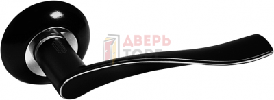 Ручка на розетке Palidore А-150GR/PC черный/ хром