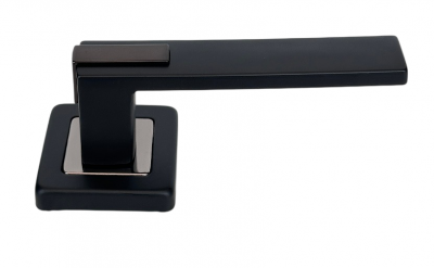 Ручка дверная TIROLLI TR-108 BB/BN (черный/черный никель)
