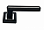 Ручка дверная TIROLLI TR-106 BB/CP(черный/ хром)