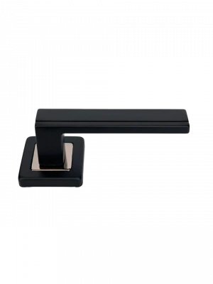 Ручка дверная TIROLLI TR-125 BB/BN (черный/черный никель)